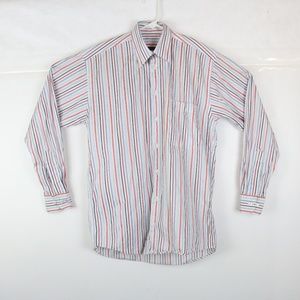 Burberry London Striped Button Down Shirt